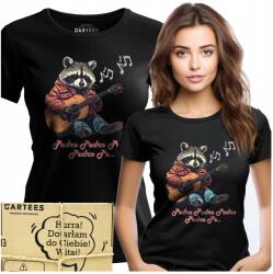 Gartees Női Póló Nyomott Mintás Mosómedve Pedro Pedro Vicces Tik Tok Pamut