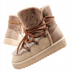  Női téli hótaposó cipő D. Franklin méret38 divatos bélelt szőrme (DFSH370012-TAUP)
