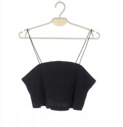 Only Női Top Only Fekete Vékony Pántos Rövid XL