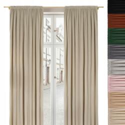 Tekstylier Velúr Függöny Szalagos béka alagút 140x250 Velvet vastag velúr színek (Zasłona gotowa welurowa 140x250 na taśmie)