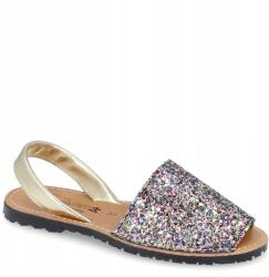 TYMOTEO Elegáns spanyol szandál Tymoteo 550 Multikolor 36 (TYMOTEO 550 GLITTER MULTICOLOR)