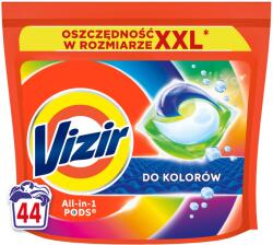 Vizir ALL-IN-1 Pods Kapszulák Színes Ruhákhoz Vizir 44 darabos (8700216746243)