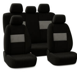  Citroen C4 Cactus AlcantaraSport Prémium Univerzális Autó Üléshuzat - Sport Grey/Black (UV álló, AIRBAG SAFE, szitanyomható betét) (VA-UNIALCANTARAGREYC4Cactus)