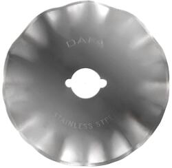 Texi 45 mm-es hullámos pengéjű körkés tartalék penge (4059)