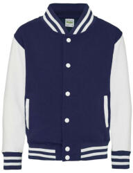 Just Hoods AWJH043J GYERMEK VARSITY KABÁT (awjh043joxn/awh-5/6)