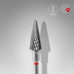 2M Beauty Capat freza carbid Staleks Expert con ascutit fina 6 mm