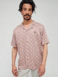 Lyle & Scott Lyle Scott Piszkos Rózsaszín Mintás Ing (M) (552951)