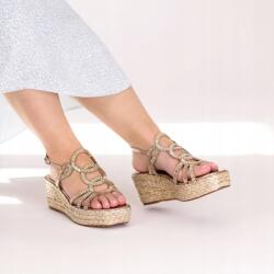 Alma En Pena Spanyol alacsony szárú szandál Alma En Pena V2551454 Arany 40 (ALMA EN PENA V2551454 LUNA BRONZE)