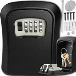 Modeus Kulcsszéf Tárolórekesz Fali Tárolórekesz Fekete Erős Kód (ID 309)