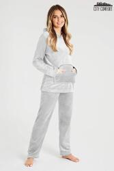  Női Puha Nadrág Szürke City Comfort Méret L