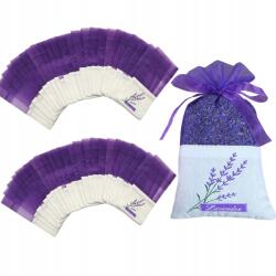  Levendula organza tasakok Tasakok Levendula tasakok 40db (jianglue)