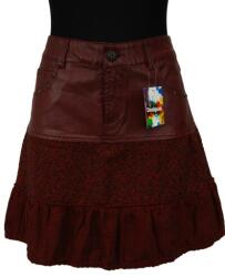 Desigual bordó kombinált szoknya, Size 34 (17WWFDAG_3000)