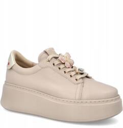 CheBello Bőr sportcipő díszekkel Chebello 4292 Fekete 37 (CHEBELLO 4292-302-053-PSK-S251)