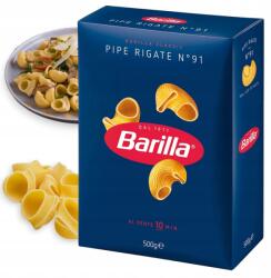 Barilla Pipe Rigate n. 91 Olasz Tészta, 500g, durumbúza (8076802085912)
