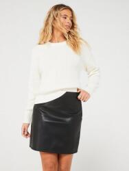 JJXX Fekete Bőrutánzat Szoknya (xs) (555382)