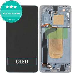 Samsung Galaxy S25 Edge - Ecran LCD + Sticlă Tactilă + Ramă (Titanium Silver) OLED, Titanium Silver