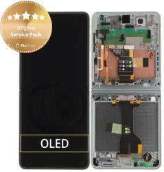 Samsung Galaxy Z Flip 7 F766B - Ecran LCD + Sticlă Tactilă + Ramă (Mint) - GH82-37581E Genuine Service Pack, Mint