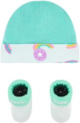 Converse rainbows hat & bootie 2pc set 0-6m | Copii | Căciuli de iarnă | Verde | NC0329-BH2 (NC0329-BH2)