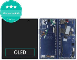 Samsung Galaxy Z Fold 7 F966B - Ecran LCD + Sticlă Tactilă + Ramă (Blue Shadow) OLED, Jetblack