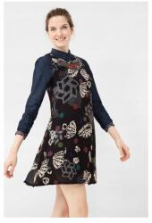 Desigual Mintás Ruha Díszített Nyakkivágással (34) (113815)