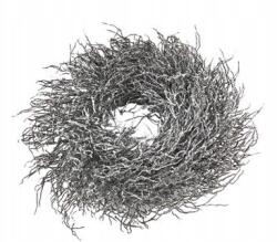 Westwing Karácsonyi koszorú, 40cm, ezüst színű, ünnepi dekoráció