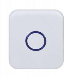Solight Wireless ajtócsengő elemmentes, dugaszolható, 150 m, fehér, tanulótárs (1L70)