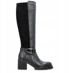 Hispanitas Spanyol csizma csattal Hispanitas HI254332 Fekete 38 (HISPANITAS HI222263 BOLERO-I22 VISON)