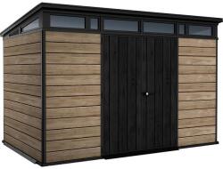 Keter Signature Pent 11x7 Műanyag Kerti Ház - Kőrisfa