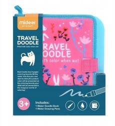 Mideer Cestovatelský deník malování vodou růžový A5 (MD4044)