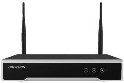Hikvision NVR 4 canale IP Hikvision DS-7104NI-K1/W/M(C), 4MP rezolutie: 4 MP/3 MP/1080p/UXGA /720p/VGA/4CIF/DCIF/ 2CIF/CIF/QCIF, Incoming/Outgoing bandwidth: 50/40 Mbps, decoding: 4-ch@1080p (25 fps), 4-ch@4 MP