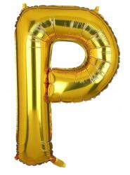 Amazon Nagy Fólia Lufi Évfordulóra Születésnapra Party P Betű Arany 40CM