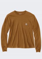 Carhartt póló Ls Light Brown (.106121.BRN.S003)