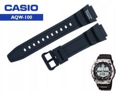 Casio Eredeti Casio szíj AQW-100 fekete Teleszkópok Ajándék 18mm (10318603)