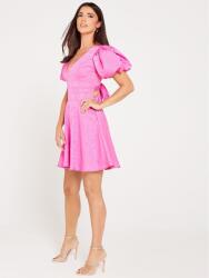  Lucy Mecklenburgh Rózsaszín Ruha Open Back (44) (555178)