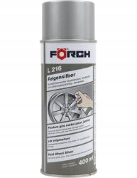 Forch L216 Ezüst Lakk Felni Festék Spray 400 ML