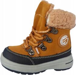 Clibee Meleg téli cipő r21 13, 7 camel P5-113 (H-188)