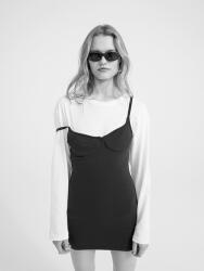 Calvin Klein Fekete Csíkos Ruha (XL) (353745)