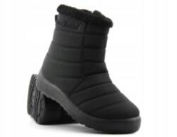 News Női hótaposó, News, vízálló, cipzáras, fekete, Size 36-41 (9SN26-1467 BLACK)