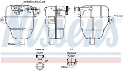 NISSENS Vas de expansiune, racire NISSENS 996218 (996218)