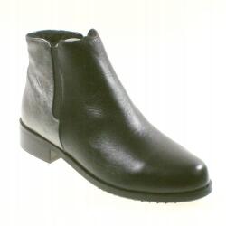 Fabio Fabrizi Bokacsizma, Size 37, fekete, bőr (316)