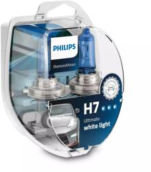 Philips H7 DiamondVision 12V 55W PX26d, fehér xenon izzó, 2 db