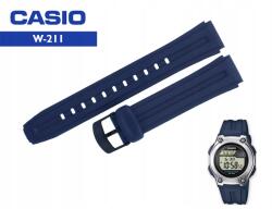 Casio Eredeti Casio szíj W-211 sötétkék 18mm (10268501)