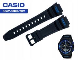 Casio Eredeti Casio szíj SGW-500H-2BV gumi teleszkópokhoz Ajándék 18 mm fekete (10431876)