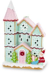 Art-Pol Karácsonyi házikó Mézeskalács házikó pasztell Led házikó - 30CM Ajándék (165331)