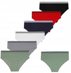 Moraj 6x Női bugyi Bugyi Pamut Bikini Gumis Derékrésszel Szett Moraj M (BDM500-033)