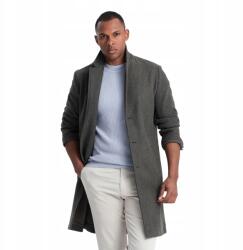 Ombre Férfi könnyű kabát, sötétszürke, bélés nélkül (169348)