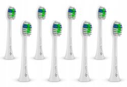 TrueLife Cserélhető fogkefefejek SonicBrush Compact Standard White Megapaka fogkefékhez (TLSBCHWST8)
