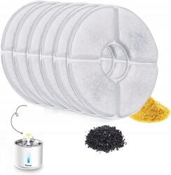 8 db Csereszűrő Macskaitatókhoz Gyantával És Aktív Szénnel (280836290)