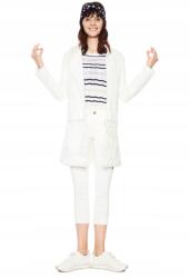 Desigual Fehér Gombos Kabát (36) (280043)