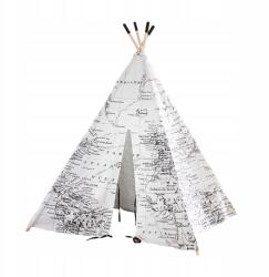 Tipi gyerek sátor Wigwam a szobába Világtérkép (AS-304)